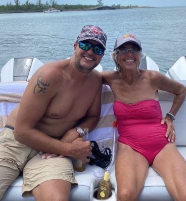 LeClaire with her son Luke